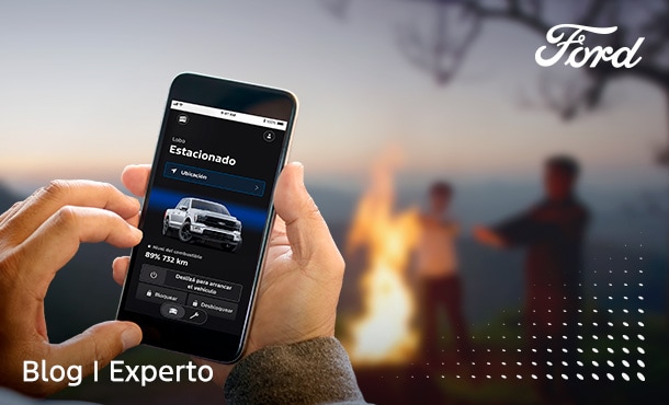 Ubica fácilmente gasolinerías, estaciones de carga o tu vehículo desde la App Ford App