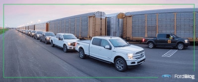 Prototipo de Ford F-150 Eléctrica arrastra un millón de libras