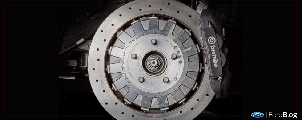 Calipers Brembo equipados en Mustang Shelby GT350