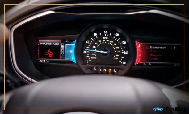 Ford Fusion 2020 equipado con tecnologías de seguridad Co-Pilot360