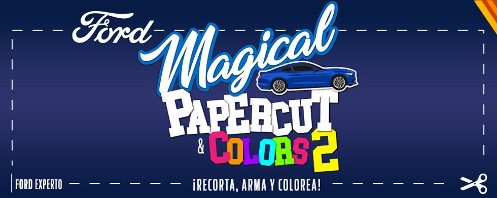 Descarga e imprime estos modelos de Ford para armar en casa con tu familia en la cuarentena