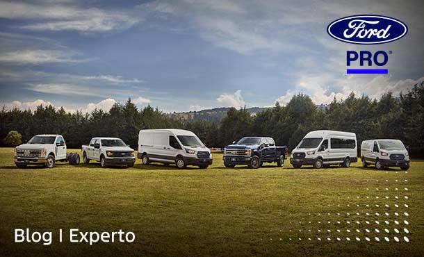 Ford Pro lleva tu flotilla al siguiente nivel, ofreciendo servicios para mejorar tu negocio