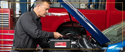 Revisa el estado de la batería de tu auto en un Taller Autorizado Ford