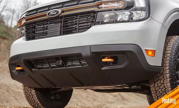 Ford Maverick Tremor 2023 es la Camioneta con detalles únicos en color naranja Tremor