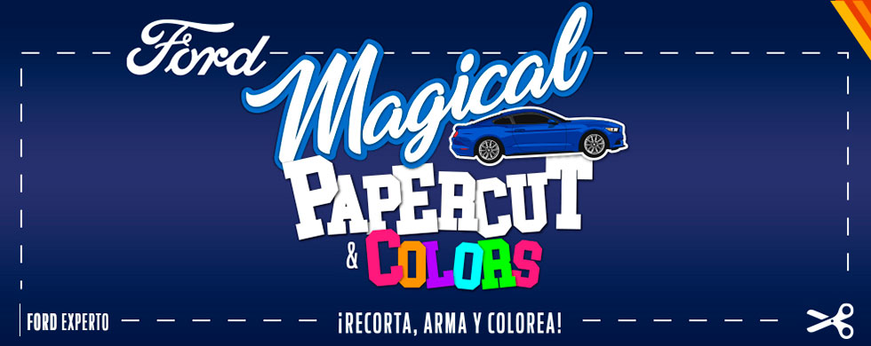 Descarga e imprime estos modelos de Ford para armar en casa con tu familia