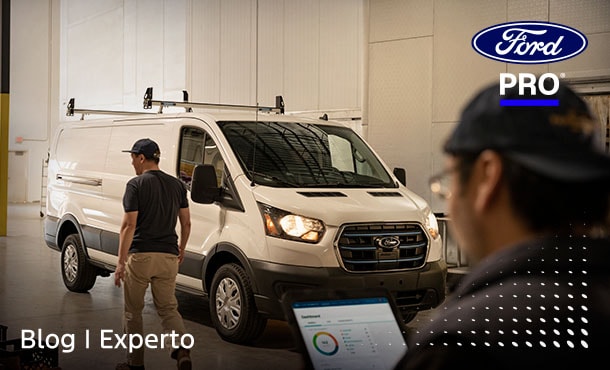 Ford Pro te permite monitorear el rendimiento de tu flotilla en tiempo real, hasta 10 unidades