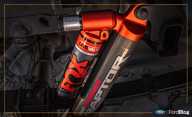 Ford Raptor 2020 equipada con sistema de amortiguadores Fox Racing Shox