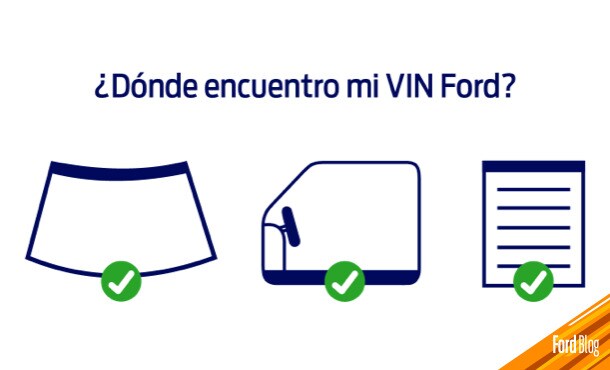 Comunícate a la línea de Asistencia 24 horas Ford y comparte el VIN de tu Vehículo
