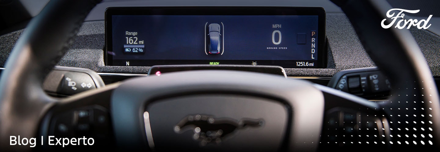 Diseñados para un mejor control, los indicadores brindan información vital de tu Ford Eléctrico
