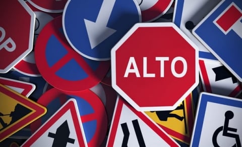 todas las señales de tráfico con nombres