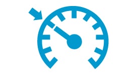 Testigo del tablero que indica el control de velocidad crucero