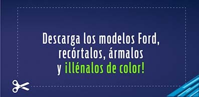 Descarga e imprime Ford Mustang para colorear con tu familia durante la cuarentena