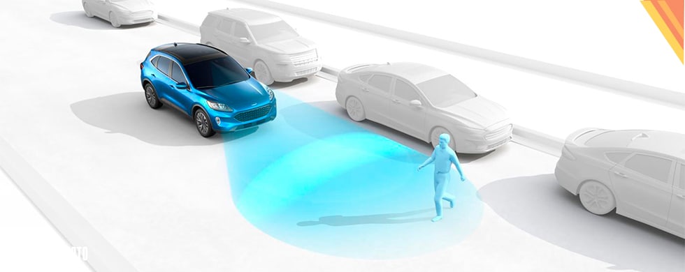 Equipada con cámaras y radares, Asistencias de Ford Escape 2022 previenen posibles accidentes