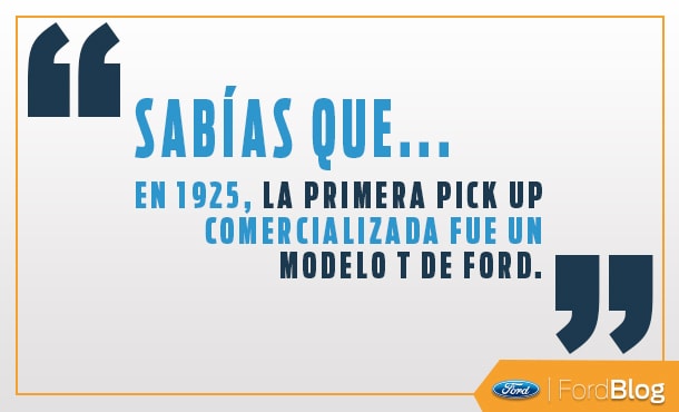 La Primera Pick up Fue un Modelo T Modificado para llevar una carga