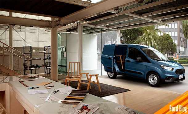 Ford Transit Courier 2022, Van Comercial con Rendimiento excepcional de hasta 22 km por litro