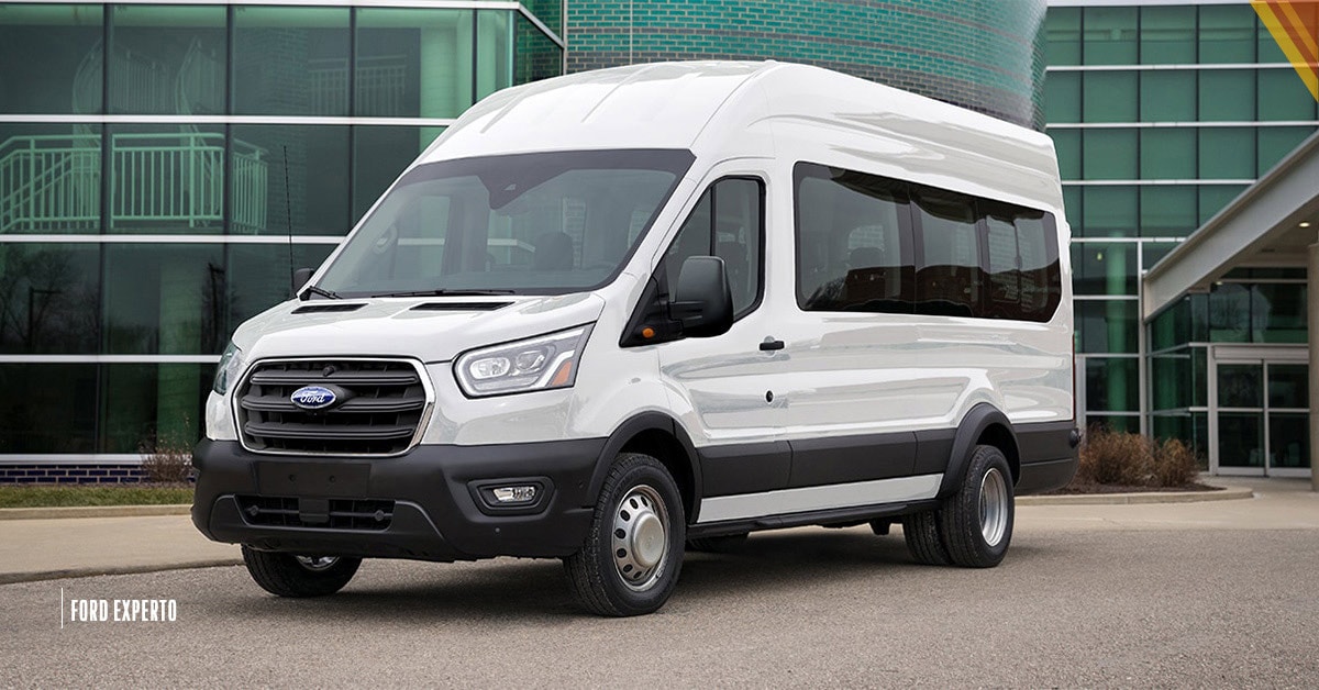 Características de Van de Transporte ideal para empresas de Transporte Ford Transit Pasajeros