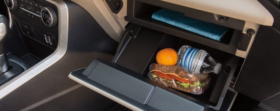 Ford EcoSport 2018 ofrece guantera refrigerada para alimentos