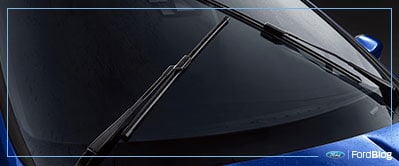 Limpiaparabrisas de un auto Ford en perfectas condiciones