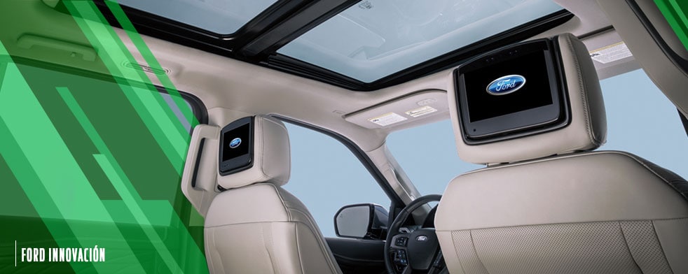 Accesorio opcional de 2 pantallas de 8 pulgadas con DVD integrado