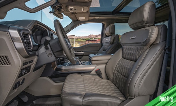 Las siete cámaras de aire en los asientos Multi Contour Ford ofrecen un soporte ergonómico