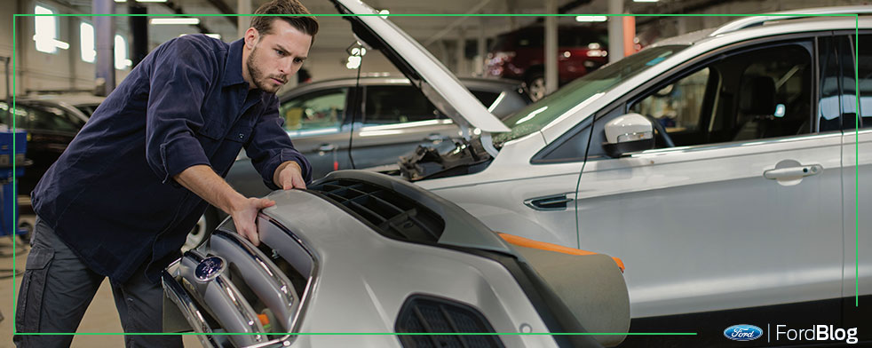 Vehículos Ford están equipados con partes hechas de plástico reciclado