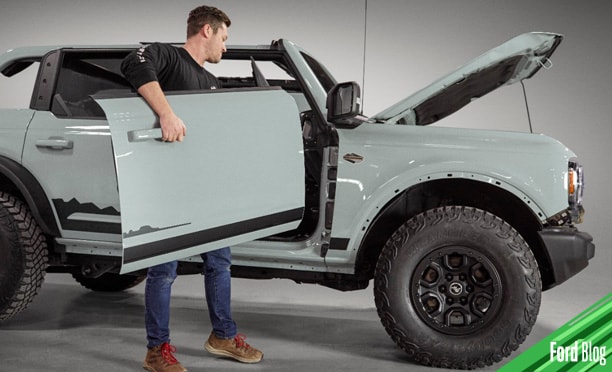 Personaliza Ford Bronco a tu gusto, quita salpicaderas y agrega accesorios off road