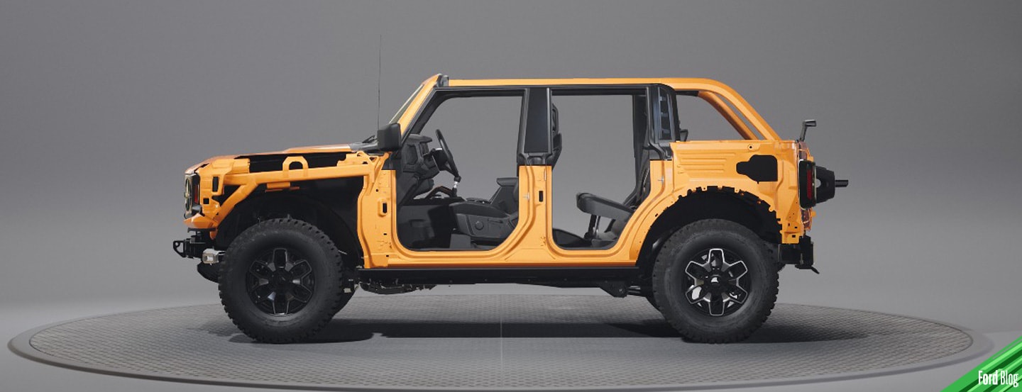 Desmonta puertas y paneles y personaliza a tu gusto Ford Bronco de 2 y 4 puertas