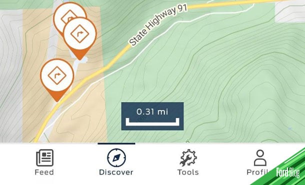 Bronco Trail App, la aplicación para Android y iOS para encontrar rutas Off-Road