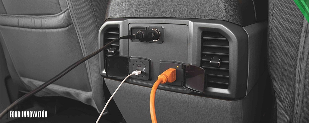 Conoce los enchufes tipo casero de 110 volts disponibles en Ford Lobo 2021