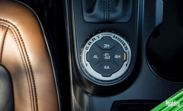 Vehículos Ford Off-Road con Tracción 4x4 y Modos de manejo GOAT Modes