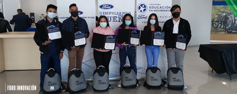 Ford impulsando sueños, el programa de becas para estudiantes de secundaria en México