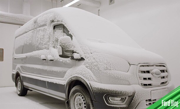 Ford E-Transit fue puesta a prueba en cámaras medioambientales que simulan climas extremos
