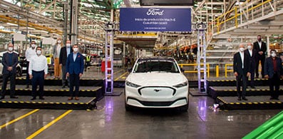 El 56 aniversario de la planta de Cuautitlán, inició la producción de Ford Mustang Mach-E