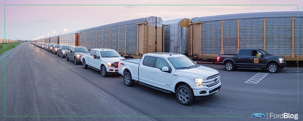 Prototipo de Ford F-150 Eléctrica arrastra 453 toneladas