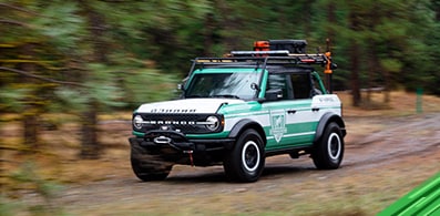 Ford Bronco Wildland Fire Rig, el Todoterreno equipado para combatir incendios forestales