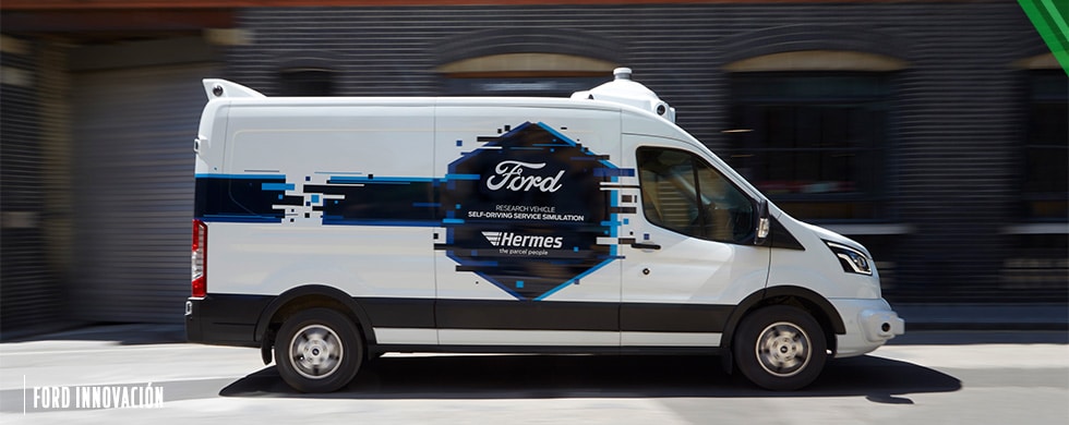 Ford y Hermes investigan cómo reacciona la gente ante vehículos autónomos