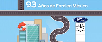 Descubre cómo Ford forma parte de la historia de México desde hace 93 años