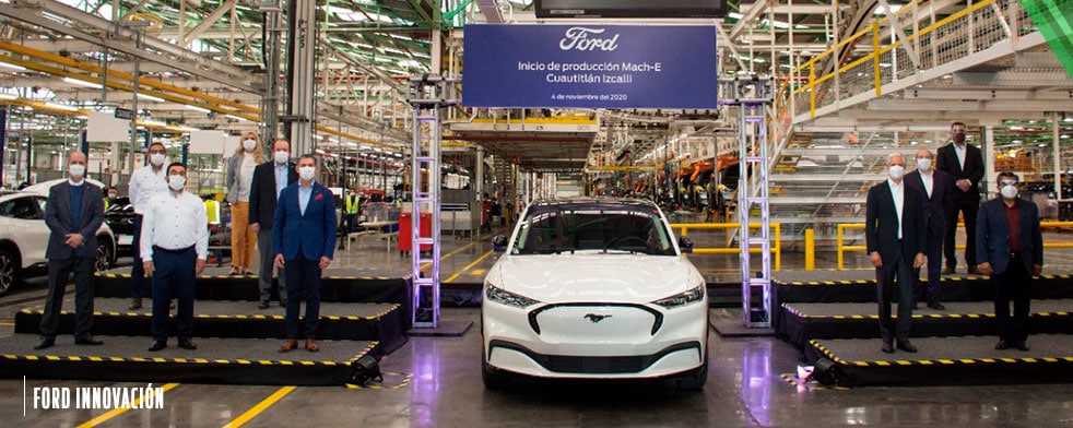 Se adaptó la planta de Cuautitlán Izcalli para poder ensamblar Ford Mustang Mach-E