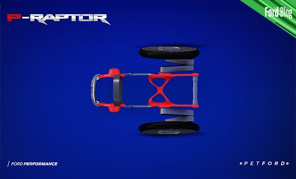 P-Raptor, el Vehículo Ford para perros con alguna discapacidad, se puede descargar gratis