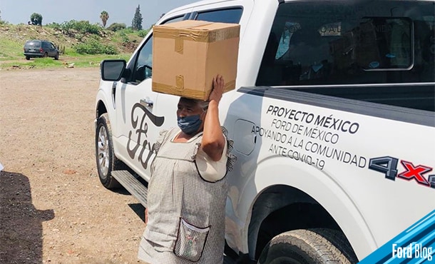 Gracias al Proyecto México de Ford, se hicieron donaciones a comunidades en Guanajuato