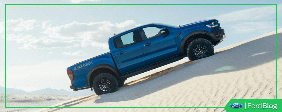 Pruebas de las capacidades de Ford Ranger Raptor 2019 en toda clase de terrenos