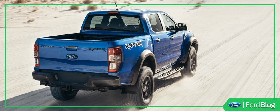 Conduce en el desierto desafiando el camino con tu Ford Ranger Raptor 2019