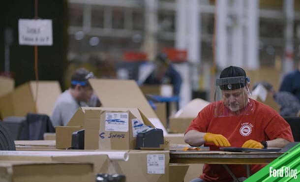 Ford colaboró con equipos y desarrolló respiradores con purificador a través de impresión 3D