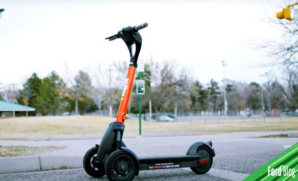 Spin S-200, el scooter eléctrico de Ford que puede ser operado remotamente