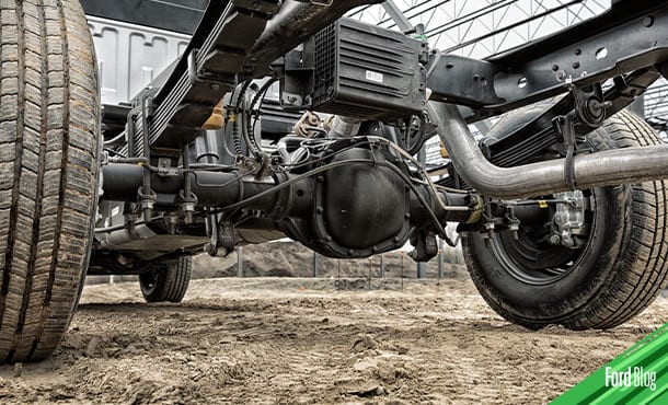 La plataforma de Ford Super Duty Chasis mejorada para Carga, Remolque y Trabajo Pesado