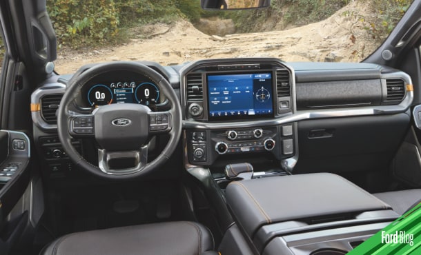 Ford F150 Lobo Pickup Todoterreno equipada con SYNC4, Sistema de Navegación y Conexión Inalámbrica