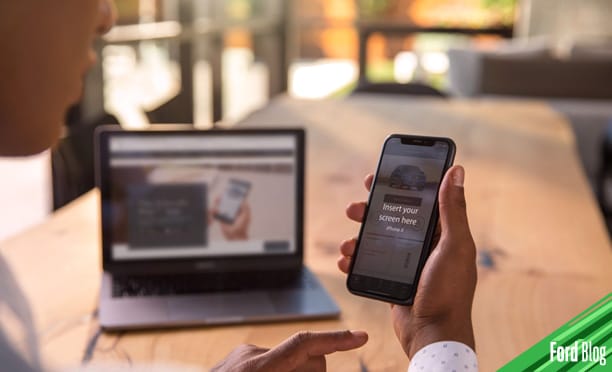 Tecnologia Ford para líneas de producción, código QR para actividades remotas