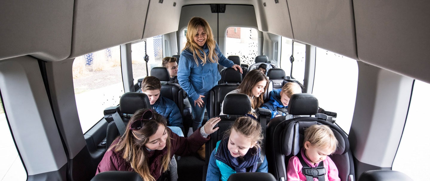 Ford Transit Pasajeros Diésel, tecnología de seguridad como ABS, ESP, TCS y Bolsas de Aire