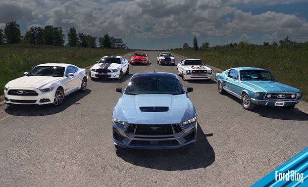 De 1964 a 2024 descubre los momentos más destacados de historia del Muscle Car Ford Mustang