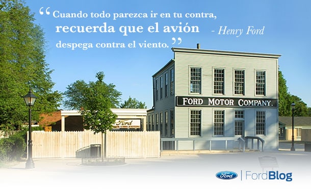 Cuando todo parezca ir en tu contra recuerda el avión despega contra el viento